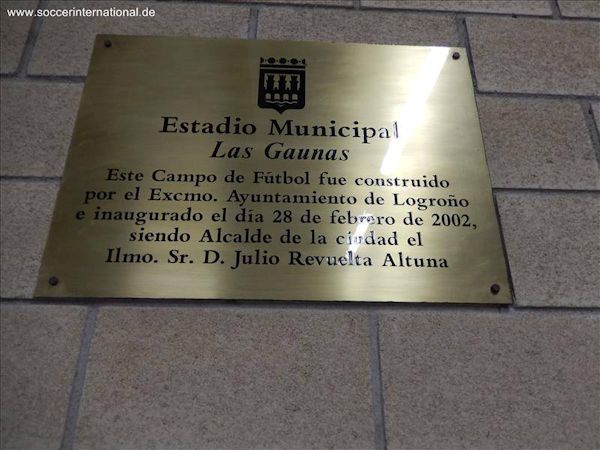 Estadio Las Gaunas - Logroño, RI