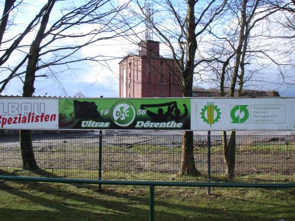Schöne Werbung DE Stadion - Ibbenbüren-Dörenthe