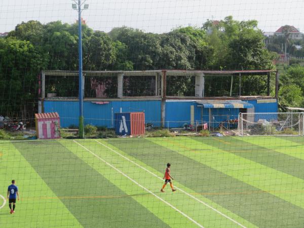 Palm Container Football Ground  - Siem Reap