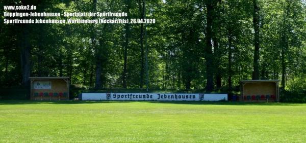 Sportplatz der Sportfreunde - Göppingen-Jebenhausen