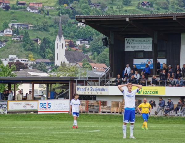 Ehemaliger Zustand: Holztribüne 2024 abgerissen