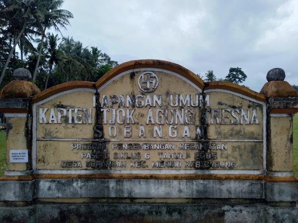 Lapangan Tjok Agung Tresna Sobangan - Sobangan, Bali