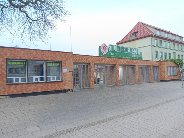 Stadion der Freundschaft präsentiert von Primus Immobilien - Stralsund-Frankenvorstadt