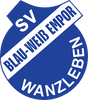 Wappen ehemals SV Blau-Weiß Empor Wanzleben 1991  77458