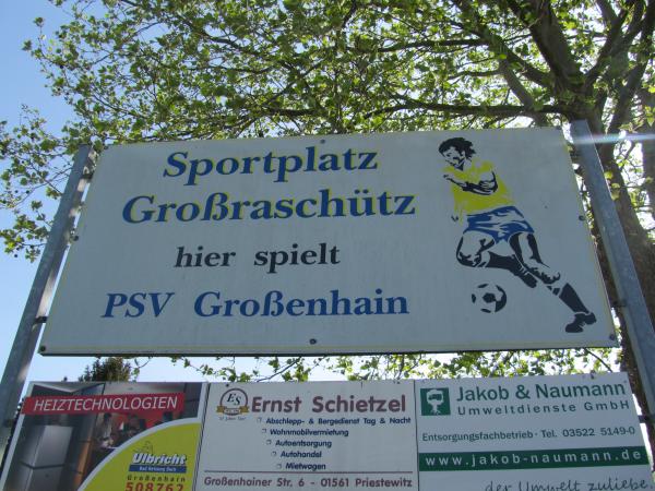 Sportplatz Großraschütz - Großenhain-Großraschütz