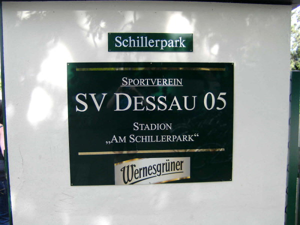 Stadion am Schillerpark - Dessau-Roßlau