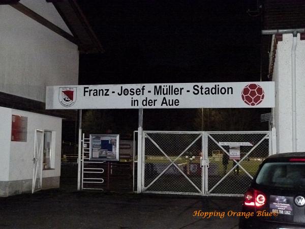 Franz-Josef-Müller-Stadion in der Aue - Biedenkopf