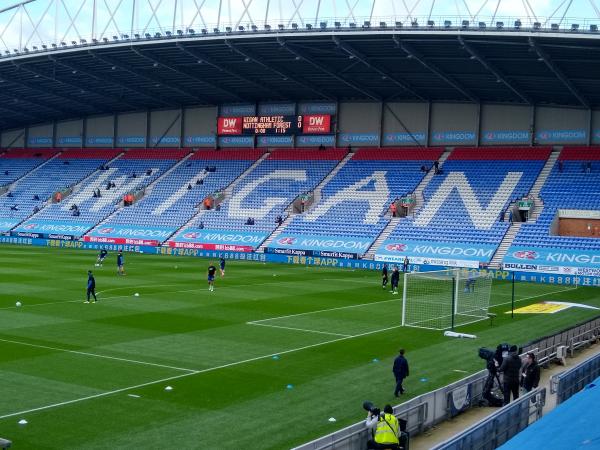 The DW Stadium - Wigan, Merseyside