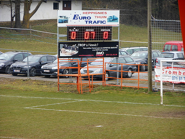 Le stade du Trou à la Vigne - Fleurus-Heppignies