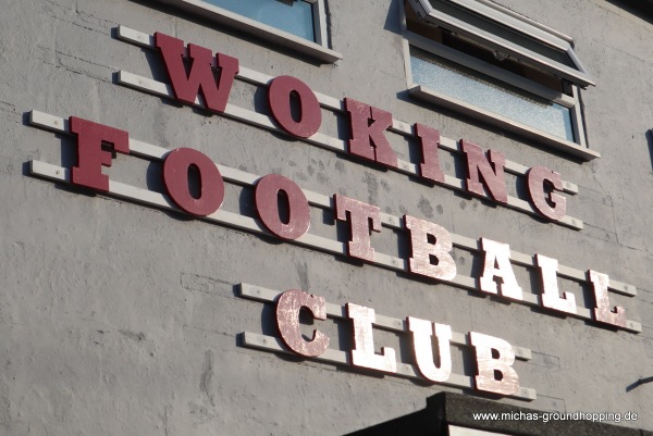 Kingfield Stadium - Woking, Surrey