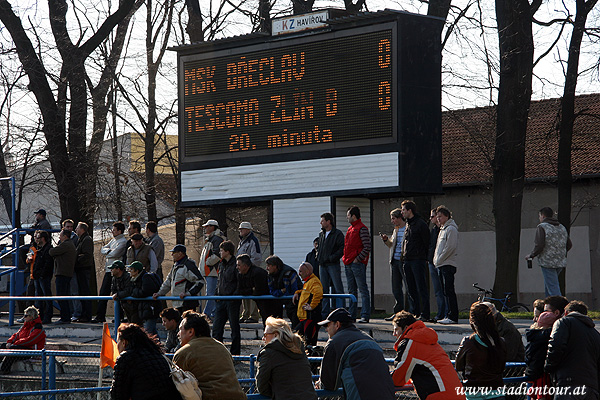 Stadion Lesní ulice - Břeclav