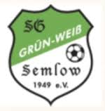 Wappen SG Grün/Weiß Semlow 1949
