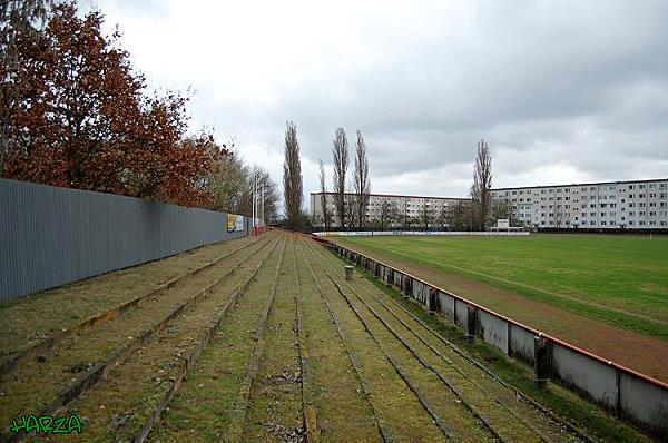 Stadion Heinrichslust im Sportkomplex - Schwedt/Oder