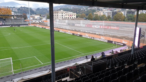 Stadio di Cornaredo / Cornaredo Stadium, FC Lugano, Google Earth