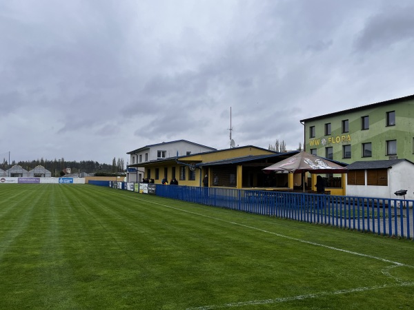 Sportovní areál v Chrástecké ulice - Plzeň-Doubravka