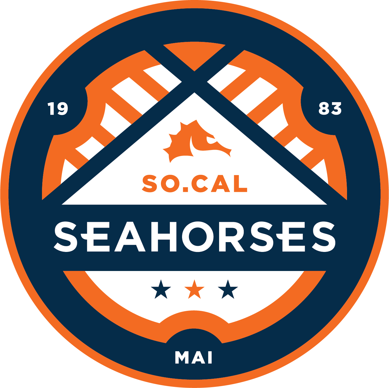 Wappen Southern California Seahorses  80416