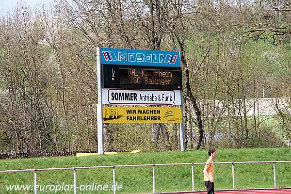 Stadion der Sportanlage Jesinger Allee - Kirchheim/Teck