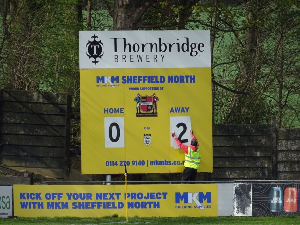 Home of Football Ground - Dronfield, Derbyshire