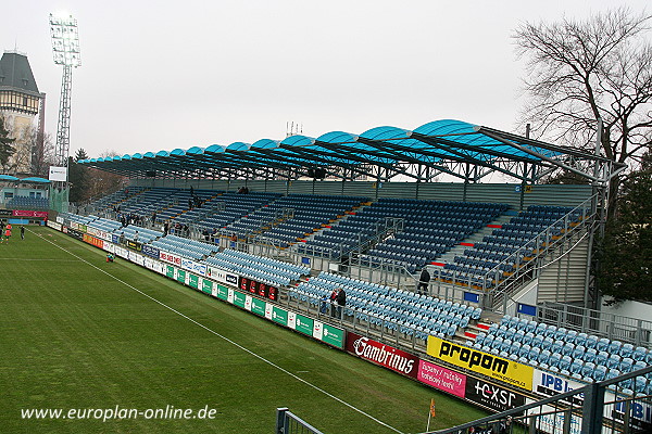 Fotbalový stadion Střelecký ostrov - České Budějovice