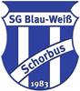 Wappen SG Blau-Weiß Schorbus 1983  18375