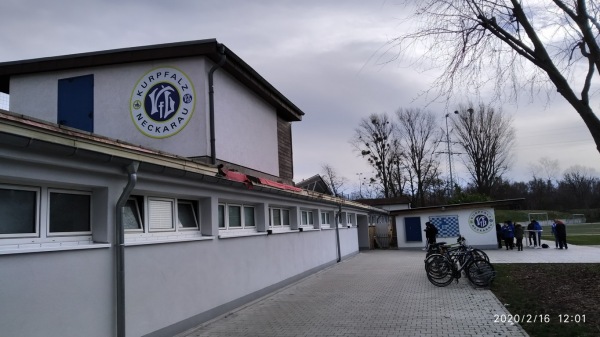 Waldwegstadion im Sportpark Neckarau - Mannheim-Neckarau