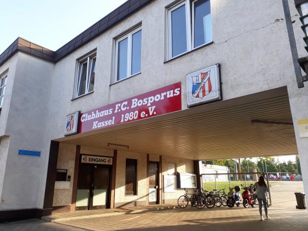 Nordstadtstadion der Sportanlage Struthbachweg - Kassel-Nord-Holland