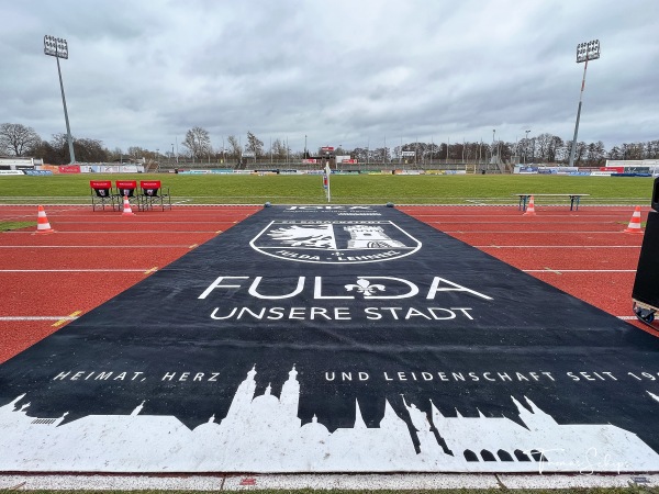 Stadion der Stadt Fulda im Sportpark Johannisau - Fulda