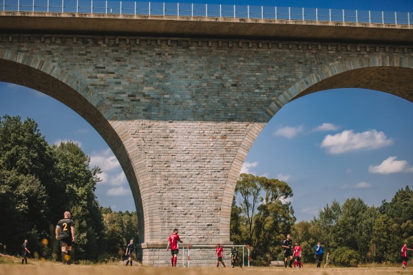 Sportplatz an der Göltzschtalbrücke - Lengenfeld/Vogtland-Weißensand