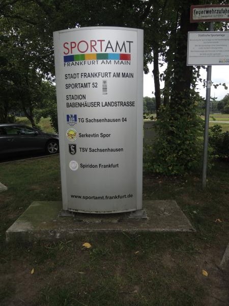 Sportanlage Babenhäuser Landstraße - Frankfurt/Main-Sachsenhausen