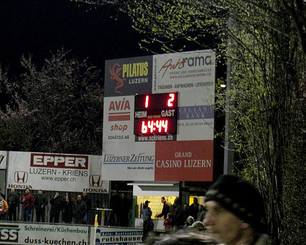Stadion Kleinfeld - Kriens