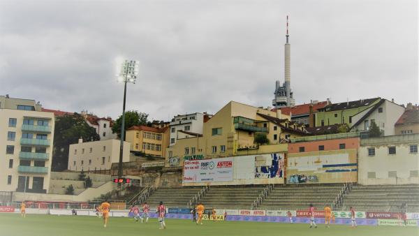 Stadion Viktorie v Seifertově ulici - Praha