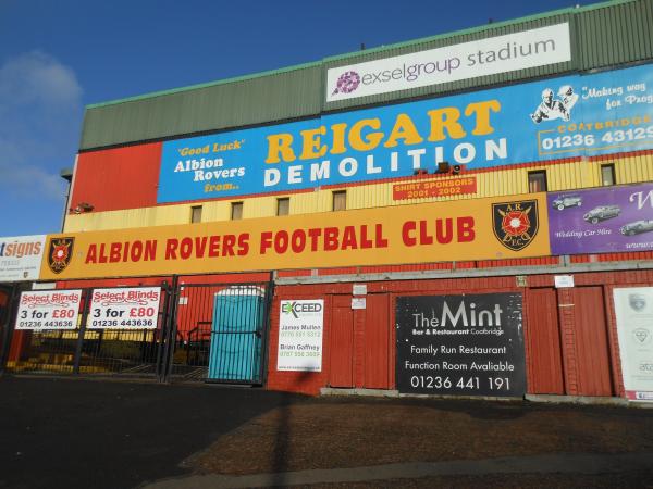 Cliftonhill Stadium - Coatbridge, North Lanarkshire