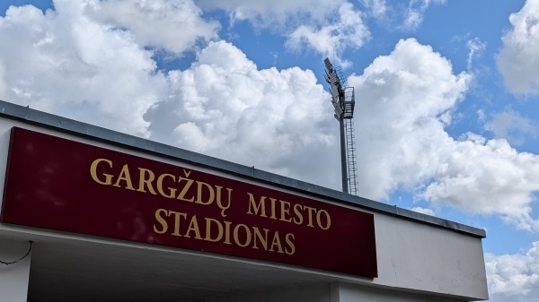 Gargždų miesto stadionas - Gargždai