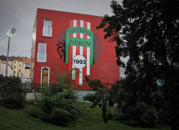 Stadion Viktorie v Seifertově ulici - Praha