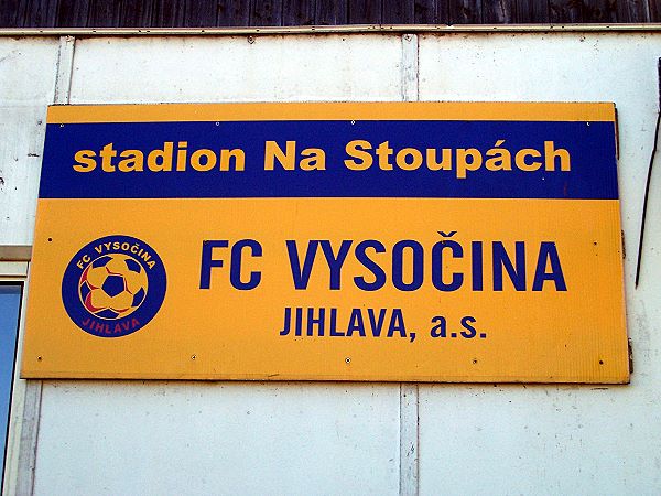 Tréninkový areál v ulici Na Stoupách - Jihlava