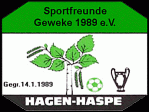 Wappen ehemals SF Geweke 1989  28318