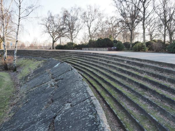 Radrennbahn in der Sport- & Freizeitanlage Hoesch-Park - Dortmund-Borsigplatz