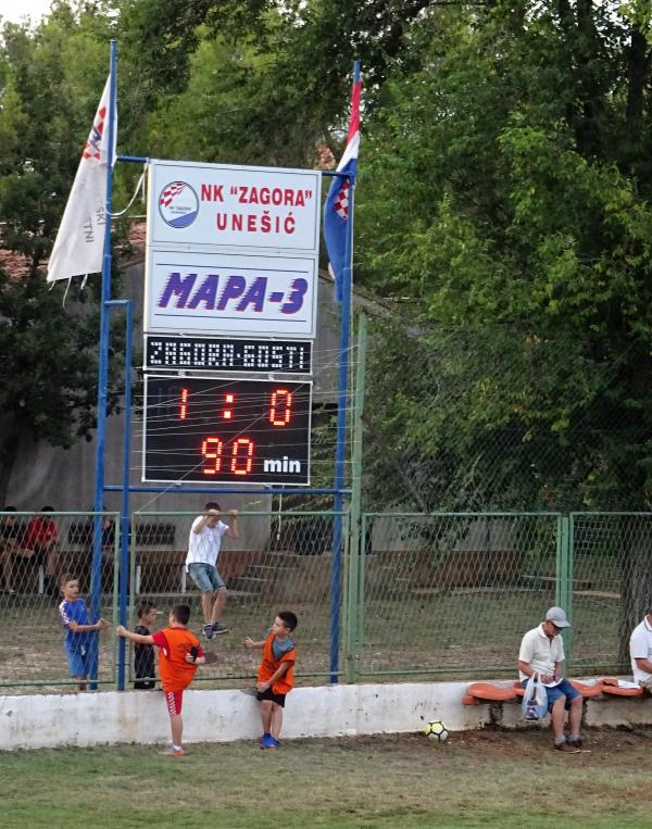 Stadion Borovište u Unešiću - Unešić