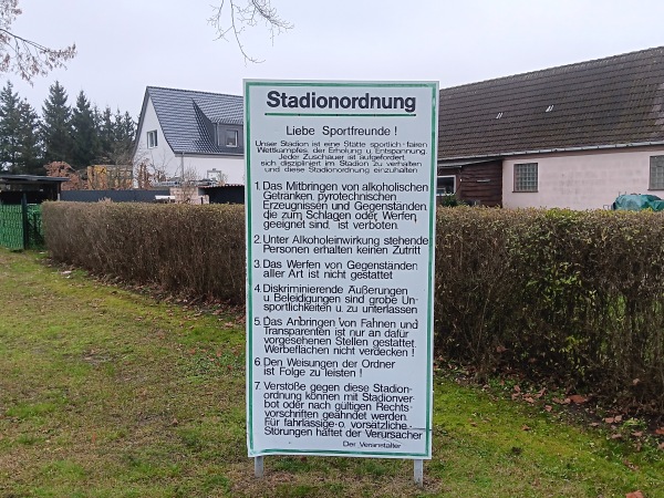Sportanlage am Bahnhof - Spornitz