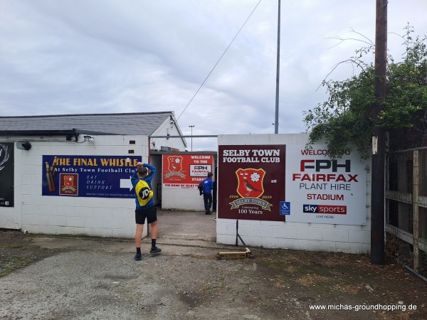 The Fairfax Plant Hire Stadium - Selby, North Yorkshire