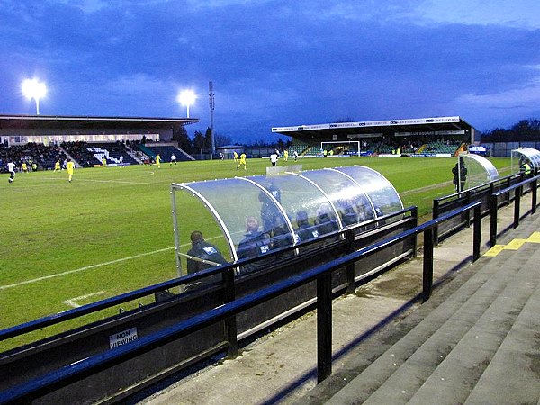 The New Lawn Stadium - Nailsworth, Gloucestershire