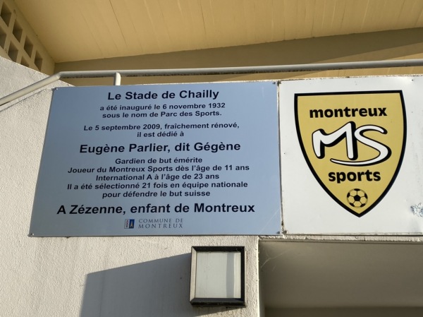 Stade Eugène Parlier - Chailly-sur-Clarens