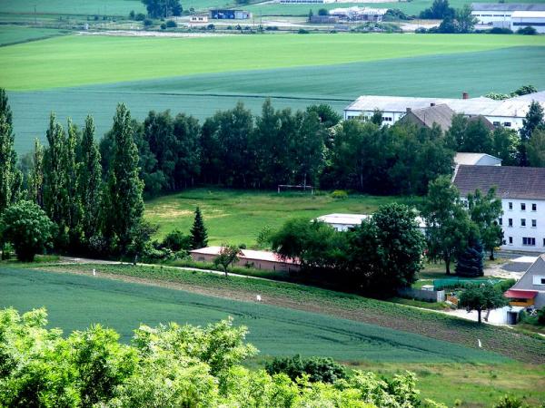 Blick von der Eckartsburg auf den alten Platz