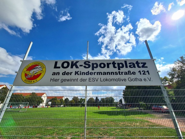 Lok-Sportplatz Kindermannstraße - Gotha