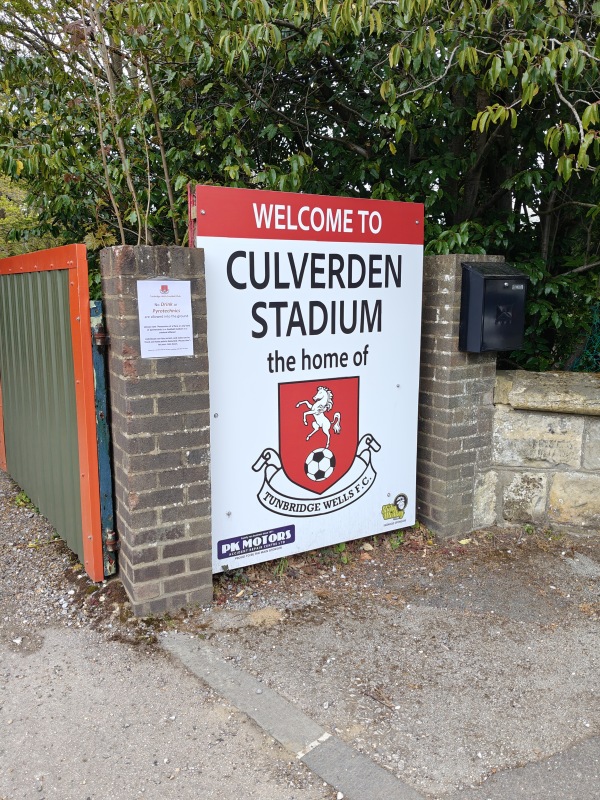 The Culverden Stadium - Tunbridge, Kent