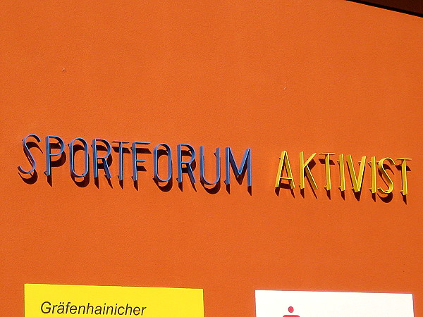 Stadion im Sportforum Aktivist - Gräfenhainichen