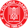 Wappen KS Polonia Hamburg 1988  30083