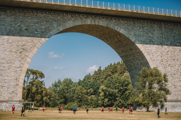 Sportplatz an der Göltzschtalbrücke - Lengenfeld/Vogtland-Weißensand