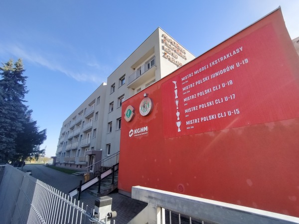 Stadion Zagłębia Lubin Boisko obok 5 - Lubin