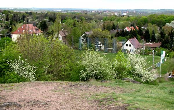 Blick vom Donnersberg über den Platz